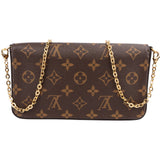 Louis Vuitton Monogram Canvas Félicie Vivienne Illustre Great China Wall Pochette Accessoires Crossbody Bag