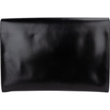 Hermès Noir Box Calfskin Rio Piano Clutch
