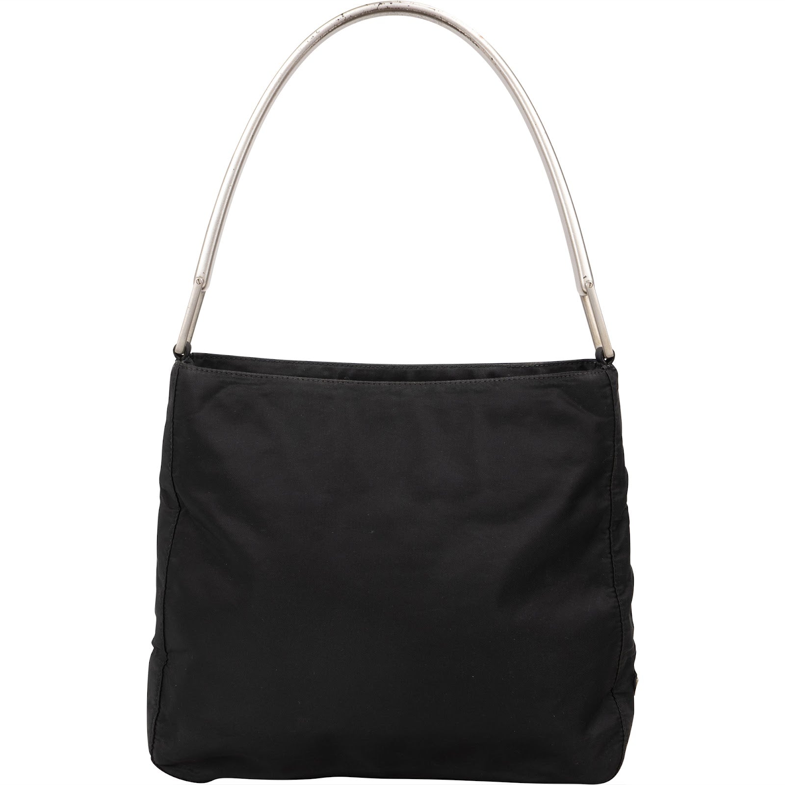 Prada Tessuto Handle Triangle Shoulder Bag - vintageandkickz