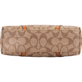 Coach Monogram Signature Canvas Tote Handbag