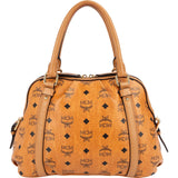 MCM Monogram Visetos Ella Boston Handbag