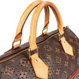 Louis Vuitton Limited Perforated Monogram Canvas Speedy 30 Handbag