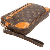Louis Vuitton Monogram Canvas Marly Dragonne Clutch