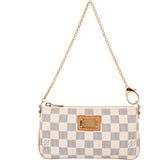 Louis Vuitton Monogram Damier Azur Mini Pochette Milla Shoulder Bag