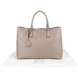 Prada Saffiano Leather Galleria Shopping Handbag