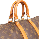 Louis Vuitton Monogram Canvas Keepall 45 Travel Bag
