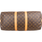 Louis Vuitton Monogram Canvas Keepall 45 Bandoulière Travel Bag
