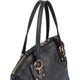 Gucci Black Guccissima Leather Handbag