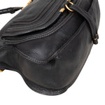 [🔄️B14 / F23] Chloé Grained Calfskin Medium Marcie Satchel Handbag - vintageandkickz