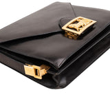Celine Boxcalf Leather Horse Carriage Triomphe Shoulder Bag
