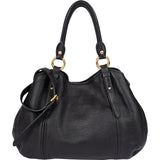 Miu Miu Vitello Daino Leather Hobo Shoulder Bag