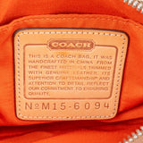 Coach Signature Monogram Pochette Handbag