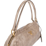 Prada Crackle Leather Hobo Handbag - vintageandkickz
