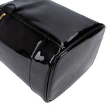 Chanel Patent Leather CC Vanity Case Handbag