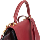 Celine Tricolor Leather Trapeze Handbag