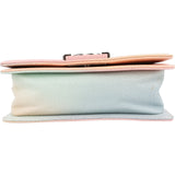 Chanel Rainbow Caviar Leather Boy Single Flap Crossbody Bag