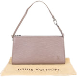 Louis Vuitton Lilac Epi Leather Pochette Accessoires Handbag