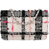 Chanel Limited Multicolor Tweed Wallet On Chain Crossbody Bag