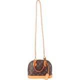 Louis Vuitton Monogram Canvas Alma BB Bandoulière Handbag