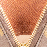 Louis Vuitton Monogram Canvas Trousse Demi-Ronde Pouch