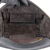 Celine Grained Calfskin Luggage East West Nano Handbag