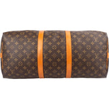 Louis Vuitton Monogram Canvas Keepall 50 Bandoulière Travel Bag