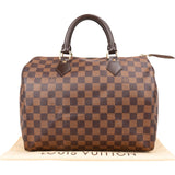 Louis Vuitton Monogram Damier Ebene Speedy 30 Handbag