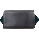 Céline Tricolor Leather Pony Hair Trapeze Handbag
