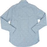 Gucci Blue Striped Monogramm GG Longsleeve Blouse Shirt (IT 38 / 15)