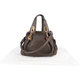 Chloé Pebbled Leather Small Paraty Shoulder Handbag