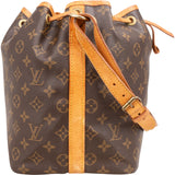 Louis Vuitton Monogram Canvas Sac Noé Petit Shoulder Bag