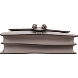 Gucci Grey Leather Crystal Dionysus Shoulder Bag