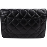 Chanel Quilted Lambskin Wallet On Chain Crossbody Bag