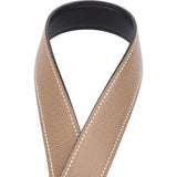 Hermès Bicolor Leather Reversible Gamma H Belt (110)