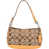 Coach Signature Monogram Pochette Handbag