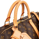 Louis Vuitton Monogram Canvas Keepall 55 Bandoulière Travel Bag