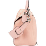 Loewe Leather Gingham Salmon Puzzle Handbag