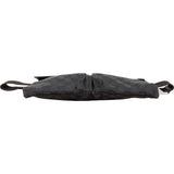 Gucci Black Monogram GG Canvas Belt Crossbody Bag