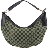 Gucci Monogram GG Canvas Green Shoulder Bag
