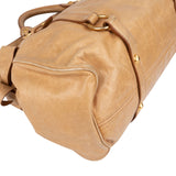 Miu Miu Vitello Lux Bow Satchel Handbag