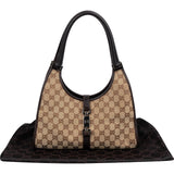 Gucci Monogram GG Canvas Jackie Shoulder Bag