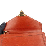 Louis Vuitton Brown Epi Leather Dragonne Clutch