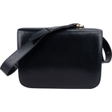Céline Boxcalf Leather Carriage Triomphe Shoulder Bag