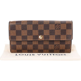 Louis Vuitton Monogram Damier Ebene Sarah Wallet