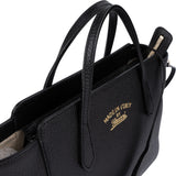 Gucci Pebbled Leather Swing Small Tote Shopper Handbag