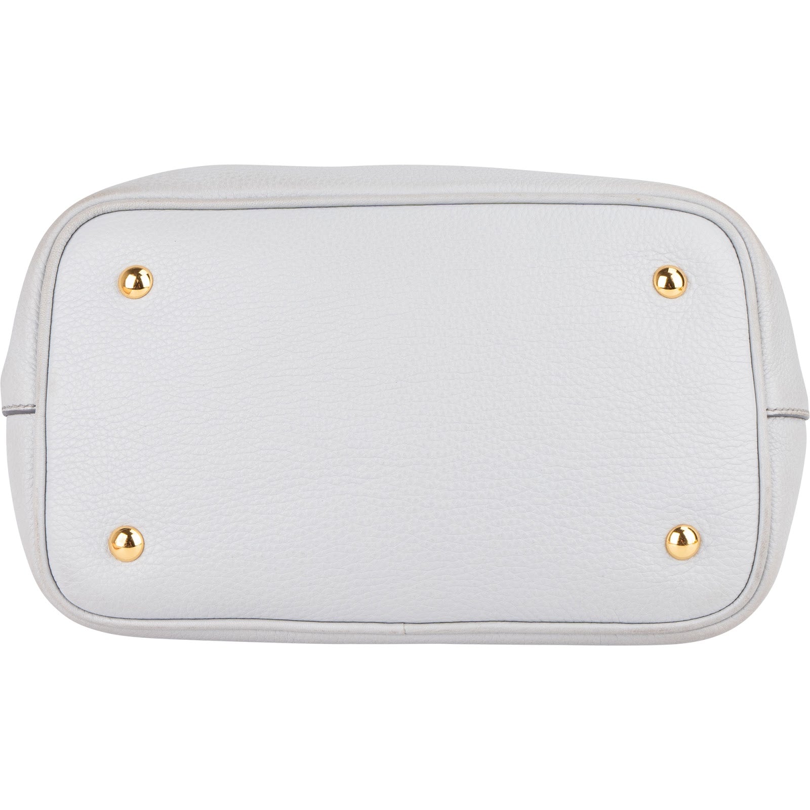 Miu Miu Vitello Lux Leather Handbag - vintageandkickz
