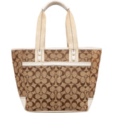 Coach Monogram Signature Tote Shoulder Bag