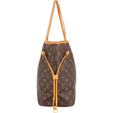 Louis Vuitton Monogram Canvas Neverfull MM Shoulder Bag