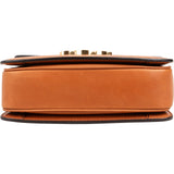 Celine Cotton & Calfskin Small Teen Triomphe Crossbody Bag