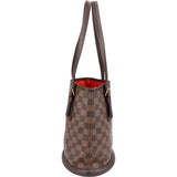 Louis Vuitton Monogram Damier Ebene Marais Bucket PM Shoulder Bag